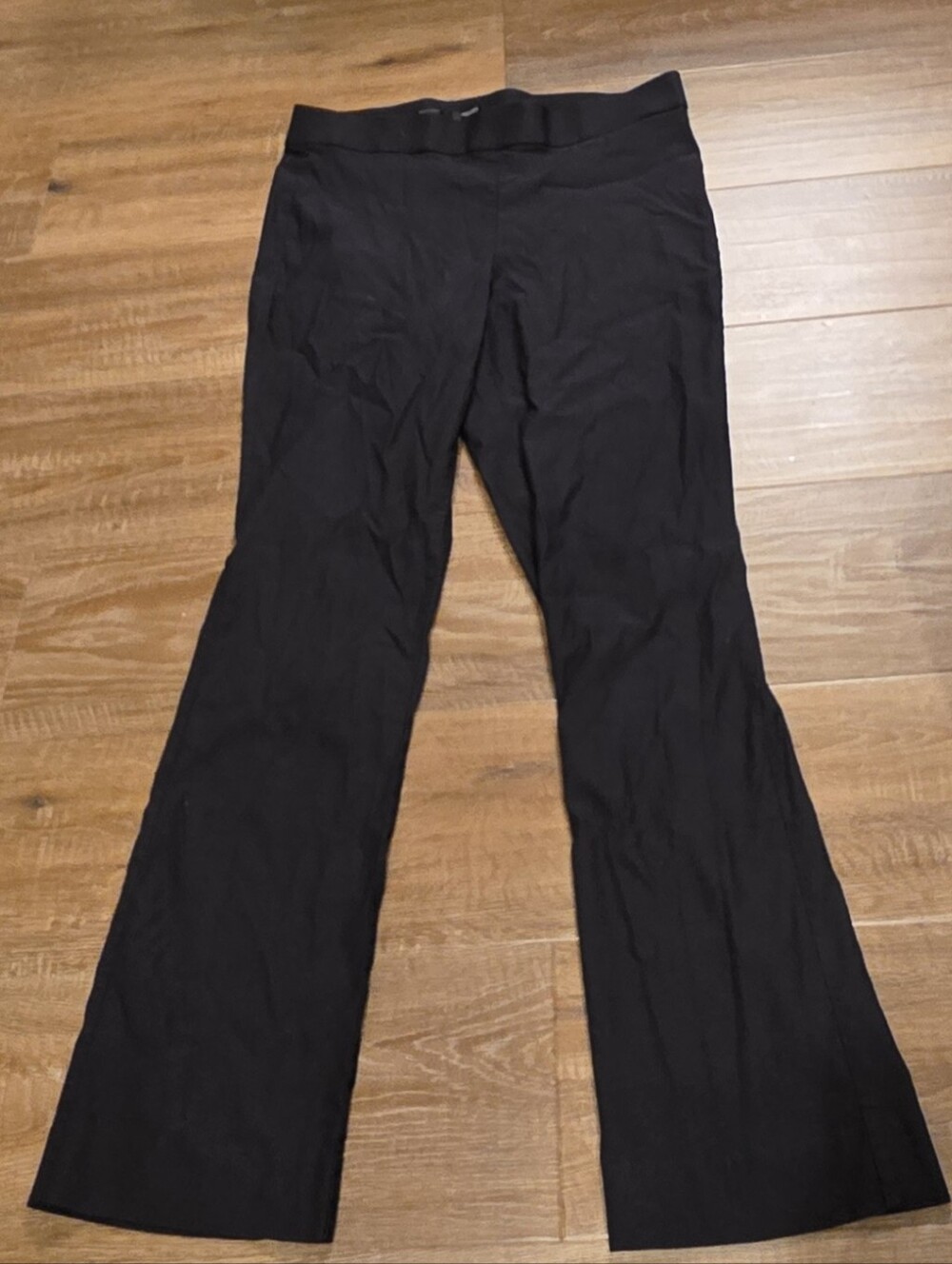 Simply Vera Vera Wang Pull On Black Bootcut Dress Pant Womens Size XL